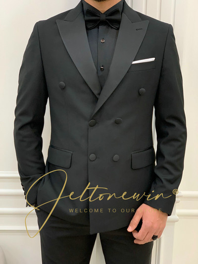 Férfi öltönyök Formális üzleti esküvői öltönyök férfiaknak Blézer vőlegény szmoking Slim Fit jelmez Homme Mariage esküvői öltöny férfiaknak