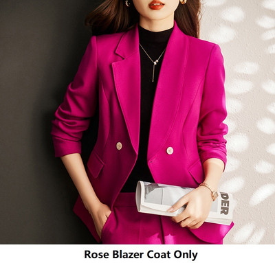 Női üzleti öltönyök nadrággal és kabátokkal Kabát Professzionális blézerek Nadrággarnitúrák Nadrágruhák Női irodai munkaruha