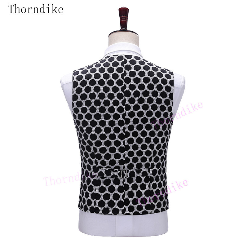 Thorndike 2020 új divatos parti jelmezek férfi esküvői kabát énekes 3 részes öltöny blézer Hombre férfi estélyi férfi