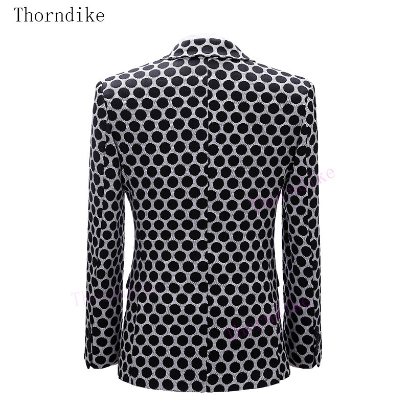 Thorndike 2020 új divatos parti jelmezek férfi esküvői kabát énekes 3 részes öltöny blézer Hombre férfi estélyi férfi