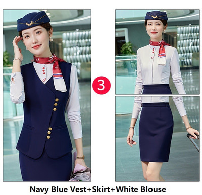 Női üzleti öltönyök nadrággal és dzsekik Kabát 2022 Ősz Tél Professzionális irodai munkaruha Nadrágruhák Blézerek Nadrág szett