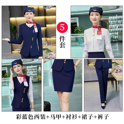 Női üzleti öltönyök nadrággal és dzsekik Kabát 2022 Ősz Tél Professzionális irodai munkaruha Nadrágruhák Blézerek Nadrág szett