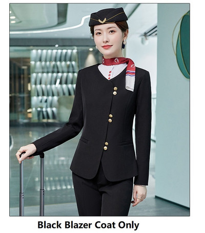 Női üzleti öltönyök nadrággal és dzsekik Kabát 2022 Ősz Tél Professzionális irodai munkaruha Nadrágruhák Blézerek Nadrág szett