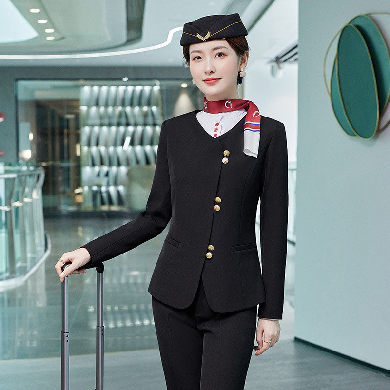 Női üzleti öltönyök nadrággal és dzsekik Kabát 2022 Ősz Tél Professzionális irodai munkaruha Nadrágruhák Blézerek Nadrág szett