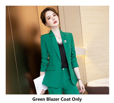 Oversie 5XL női üzleti öltönyök nadrággal és kabátokkal Kabát OL Stílusok Őszi téli nadrágkosztümök Professzionális blézerek nadrág szett