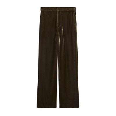 UNIZERA őszi-téli új női bársony puha karcsú öltöny dzseki + magas derekú egyenes nadrág kétrészes szett 2731289