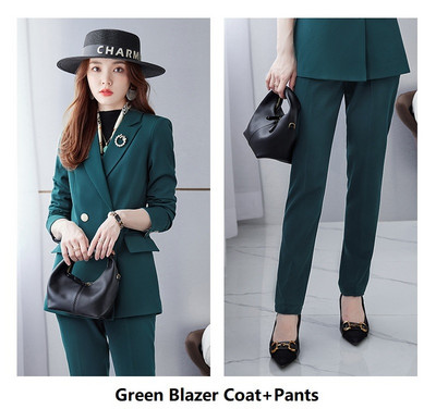 Oversize 5XL női üzleti öltönyök nadrággal és kabátokkal Kabát Kiváló minőségű szövet Professzionális blézer nadrágkosztüm nadrág szett