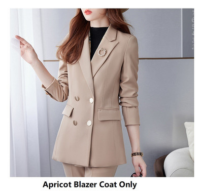 Oversize 5XL női üzleti öltönyök nadrággal és kabátokkal Kabát Kiváló minőségű szövet Professzionális blézer nadrágkosztüm nadrág szett