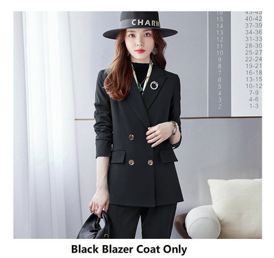 Oversize 5XL női üzleti öltönyök nadrággal és kabátokkal Kabát Kiváló minőségű szövet Professzionális blézer nadrágkosztüm nadrág szett