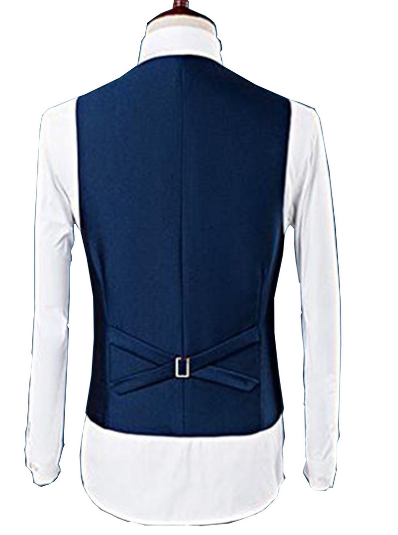 Férfi 3 részes férfi öltöny, Tuxrdos blézer, egygombos, hajtókás öltöny esküvőre (blézer+mellény+nadrág)