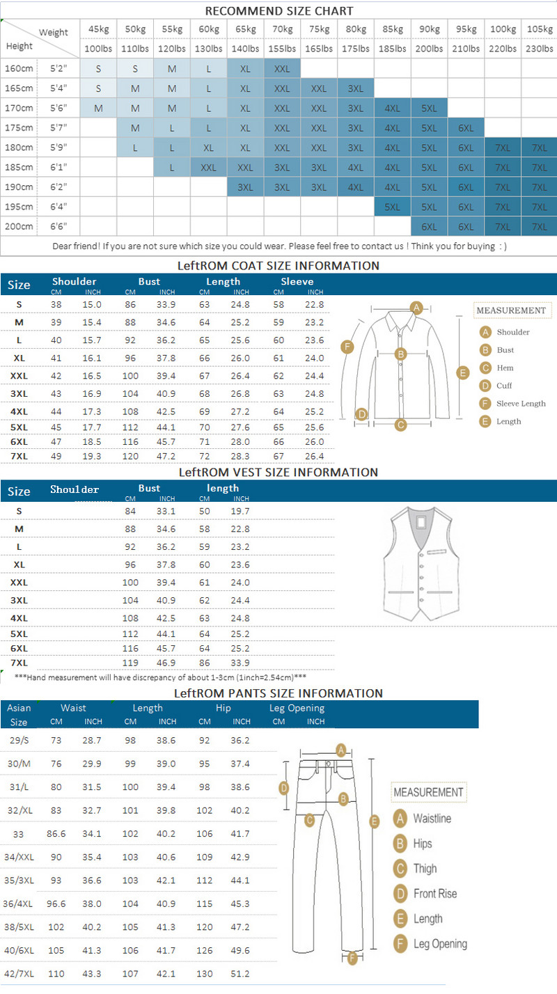 Boutique S-7XL (Blézer + mellény + nadrág) Férfi öltöny Divat Üzleti Olasz Stílus Elegáns Ruha Gentleman Formális 3 részes öltöny