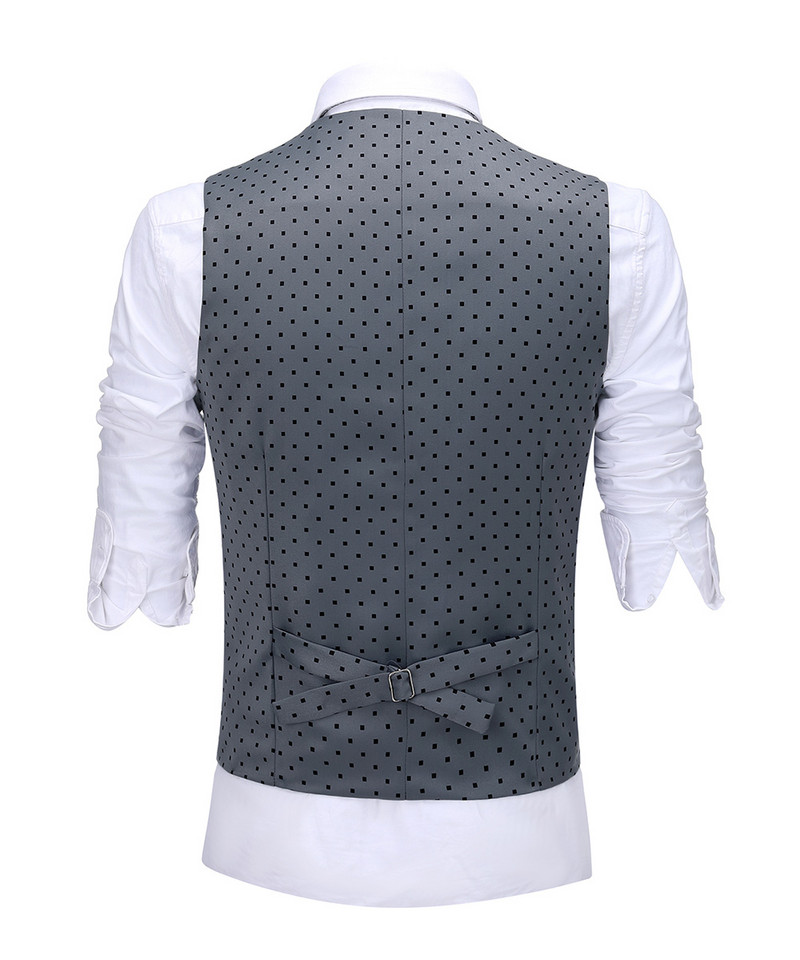 Férfi öltönyök Wave point háromrészes férfi öltönyök Alkalmi ingázó irodai öltönyök esküvőre (blézer+mellény+nadrág)