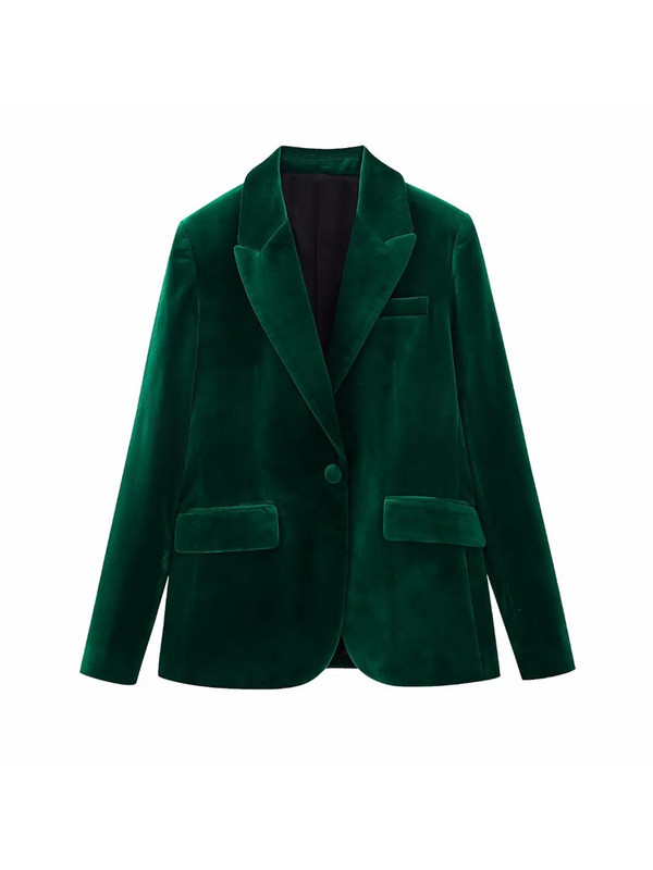 Kumsvag női őszi bársonyos nadrág öltönyök 2 darabos szettek 2022 alkalmi tömör blézerek kabátok és nadrágok női elegáns OL öltöny ruhák