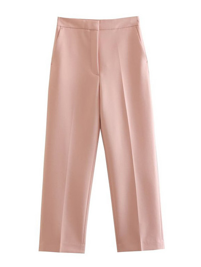 Kumsvag 2022 őszi női nadrág öltönyök 2 részes készletek Alkalmi Solid Slim blézerek Kabátok és nadrágok Női Elegáns OL Öltöny Ruházat