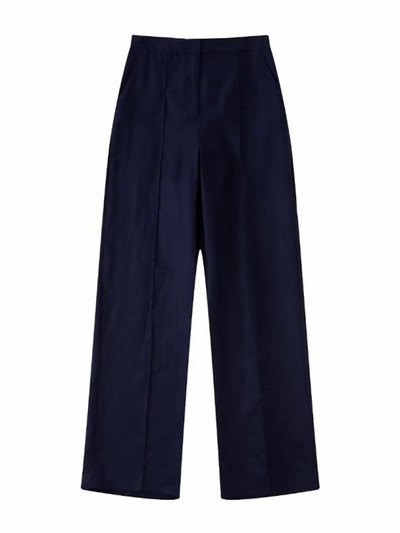 Kumsvag 2022 őszi női lenvászon 2 részes szett Öltönyök Alkalmi tömör mellények Kabátok és nadrágok Női Elegáns OL Öltöny Ruházat