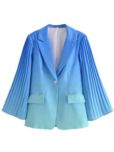 Kumsvag 2022 nyári női rakott nadrág öltönyök 2 részes készletek Divat Bő blézerek Kabátok és nadrágok Női Elegáns öltöny Ruházat