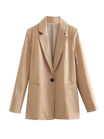 Kumsvag 2022 nyári női csíkos nadrágkosztümök 2 részes szett Alkalmi bő blézerek és nadrágok Női utcai OL öltönyök ruházat