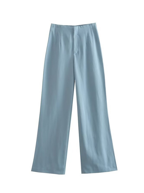 Kumsvag 2022 nyári női lenvászon 2 részes készletek Öltönyök Alkalmi tömör mellények Kabátok és nadrágok Női Elegáns Utcai öltöny Ruházat