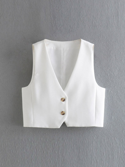 Kumsvag 2022 nyári női alkalmi öltönyök 2 részes készlet tömör V-nyakú vászonmellények Kabátok és rövidnadrágok Női édes utcai öltönyök ruházat