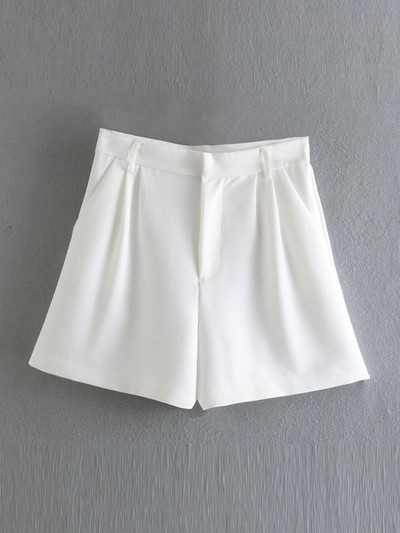 Kumsvag 2022 nyári női alkalmi öltönyök 2 részes készlet tömör V-nyakú vászonmellények Kabátok és rövidnadrágok Női édes utcai öltönyök ruházat