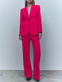 Kumsvag 2022 nyári női nadrág öltönyök 2 részes készletek Alkalmi Solid Slim blézerek Kabátok és nadrágok Női Elegáns OL Öltöny Ruházat