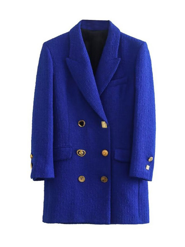 Kumsvag 2022 őszi női szoknya öltönyök 2 részes készletek Alkalmi tömör hosszú blézerek kabátok és szoknyák női elegáns OL ruházat