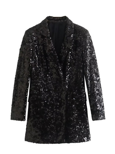 Kumsvag női őszi karcsú nadrágkosztümök 2 részes szettek 2022 alkalmi tömör flitteres blézerek és nadrágok női elegáns öltöny ruházat