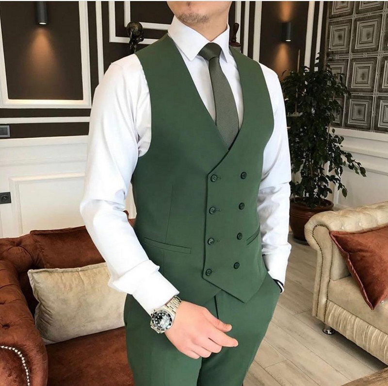 2020 új Arrial férfi klasszikus 3 részes férfi öltöny, hajtókás szmoking vőfély esküvőre (blézer+mellény+nadrág)