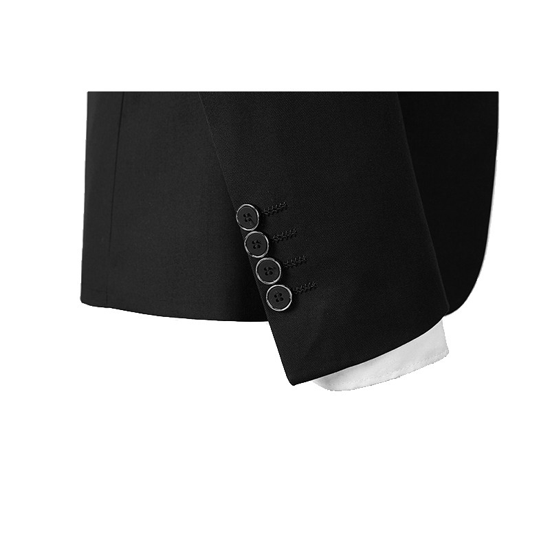 Férfi szmokingok Slim Fit üzleti party Vőlegény esküvői öltönyök Báli Bál Bankett Házasság Esti vacsora jelmez 3 részes kendő hajtóka