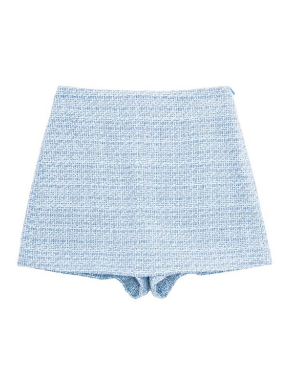 Kumsvag 2022 nyári női rövidnadrág öltöny 2 részes készlet Alkalmi kockás karcsú blézerek és rövidnadrágok szoknya Női elegáns OL öltöny ruházat