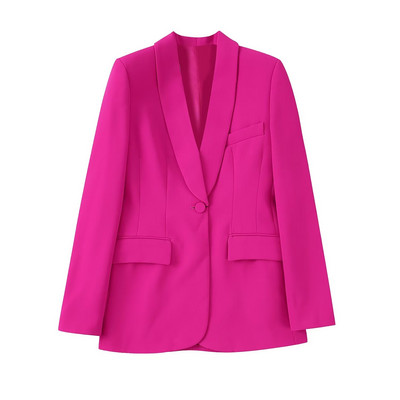 NORPOJIN Rose Red blézer szett női 2 részes női öltöny öltöny női elegáns hölgy elegáns női szettek nadrág nadrág blézer