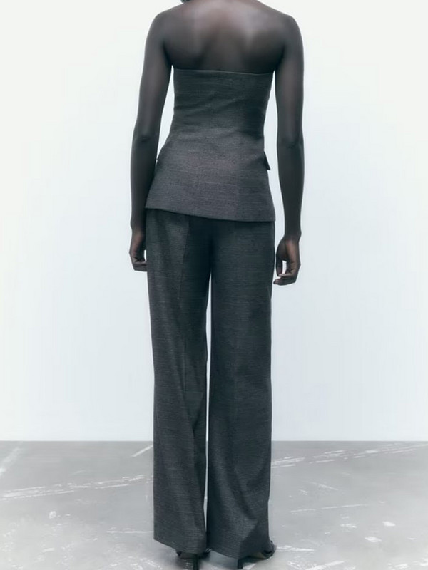 Kumsvag női őszi kockás nadrágkosztümök 2 részes szettek 2022 alkalmi karcsú mellények és nadrágok női elegáns utcai öltönyök ruházat