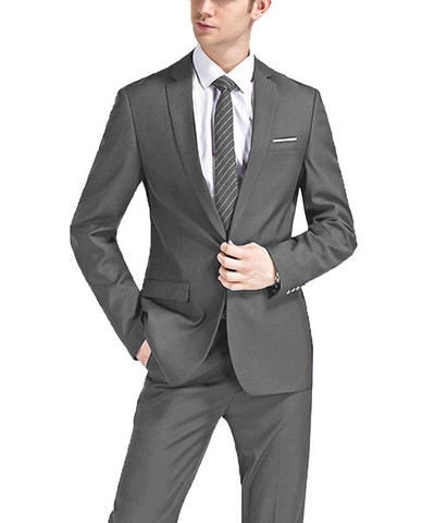 Férfi 3 részes öltöny Formális üzleti parti öltöny, hajtókás szmoking esküvői ruha öltöny blézer + mellény + nadrág