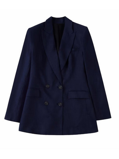 Kumsvag 2022 őszi női vászon nadrág öltönyök 2 részes készletek alkalmi tömör blézerek kabátok és nadrágok női elegáns OL öltöny ruhák