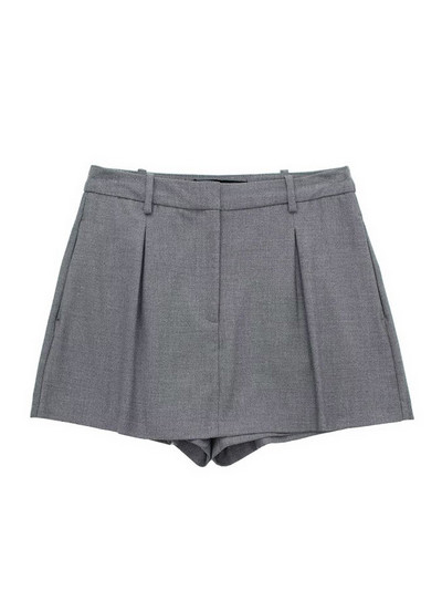 Kumsvag 2022 őszi női rövidnadrág öltöny 2 részes készlet Alkalmi tömör bő blézer Kabátok és rövidnadrágok Női Elegáns Édes öltönyszövet