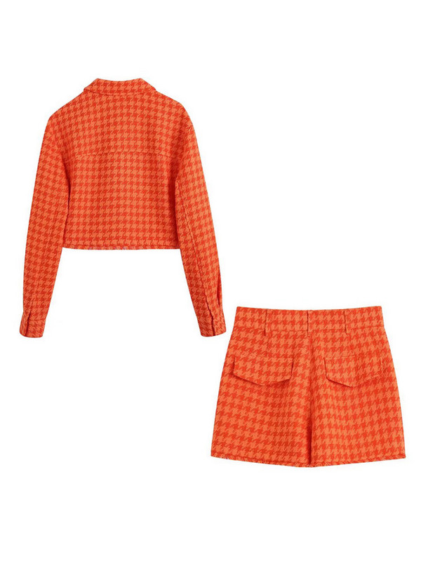 KUMSVAG 2022 nyári női alkalmi rövidnadrágok öltönyök 2 részes szettek Veins dzsekik kabátok és rövidnadrágok Női utcai édes Kétrészes ruhák