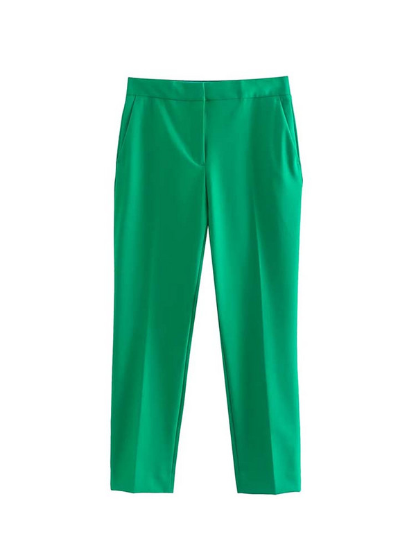 KLKXMYT TRAF női blézer szett, 2 részes, 2023-as alap irodai blézerruha, elegáns női nadrág, kétrészes szett, női ruhák