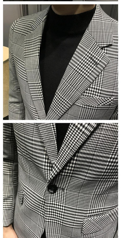 Férfi szmokingok, alkalmi divat, egygombos férfi blézer esküvői vacsorára, férfi öltöny (csak kabát)