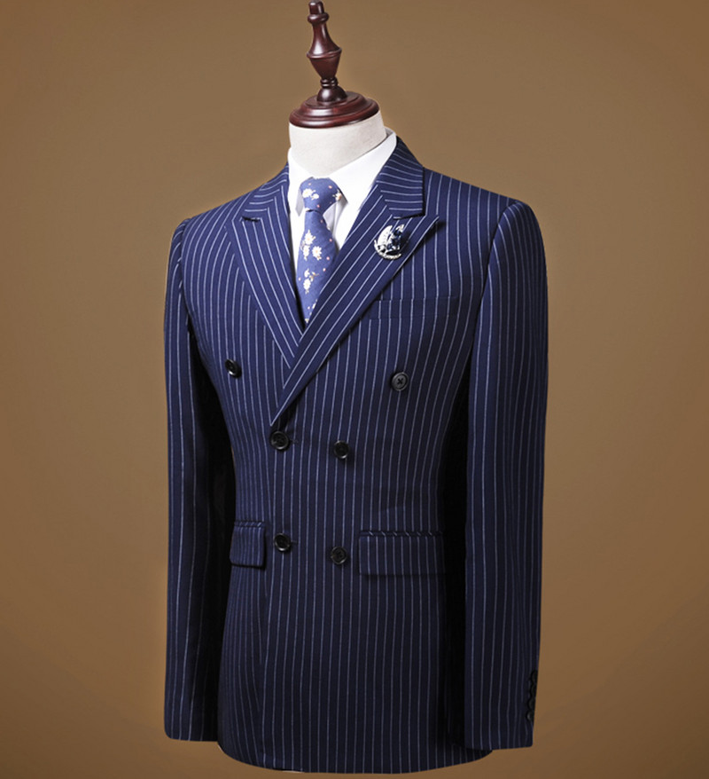 Olivazöld férfi öltöny, 2 részes, csíkos, rovátkolt hajtókás szmoking Vőlegény esküvői újbordó, FEKETE (blézer+nadrág)