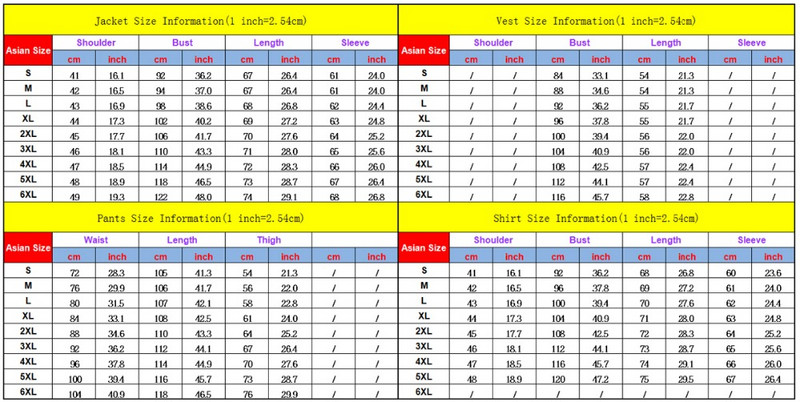 Muško ljubičasto odijelo od 3 komada (jakna+hlače+prsluk) Brand Slim Fit Elegantna odijela s hlačama Muška dotjerivačka poslovna smoking odijela Ternos S-6XL