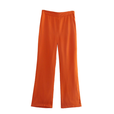 Άνοιξη 2022 νέο γυναικείο κοστούμι ίσιο σωλήνα Blazer + παντελόνι Κοστούμια δύο τεμαχίων/μονό Παντελόνι ροζ πορτοκαλί μωβ μπλε πράσινο L