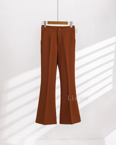 2022 Φθινόπωρο Χειμώνας Επίσημο Γυναικείο Coffee Blazer Γυναικεία επαγγελματικά κοστούμια με σετ Εργασίας Ενδύματα γραφείου Σακάκι παντελόνι μεγέθους 5XL