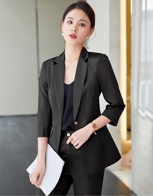 Επίσημα γυναικεία επαγγελματικά κοστούμια με σακάκι και παντελόνι Συνέντευξη Καριέρα Γυναικεία εργασία γραφείου Φόρεμα παντελόνια Σετ παντελονιών