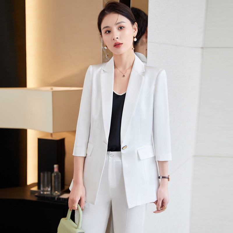 Επίσημα γυναικεία επαγγελματικά κοστούμια με σακάκι και παντελόνι Συνέντευξη Καριέρα Γυναικεία εργασία γραφείου Φόρεμα παντελόνια Σετ παντελονιών