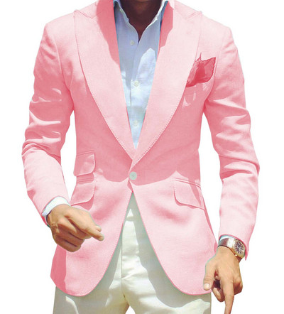 2022 Royal Blue Ανδρικό κοστούμι με ένα κουμπί 2 τεμαχίων Επίσημο πέτο Flat επαγγελματικό σμόκιν φράκο Κουμπάροι για γάμο (Blazer+Pants)