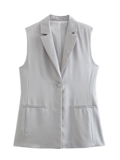 Kumsvag 2022 Καλοκαίρι Γυναικεία Παντελόνια Σετ 2 τεμαχίων Casual Solid γιλέκα Παλτό και παντελόνι Flare Γυναικείο Κομψό Κοστούμι δρόμου