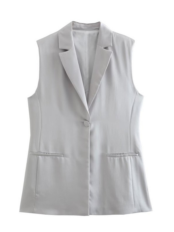 Kumsvag 2022 Καλοκαίρι Γυναικεία Παντελόνια Σετ 2 τεμαχίων Casual Solid γιλέκα Παλτό και παντελόνι Flare Γυναικείο Κομψό Κοστούμι δρόμου