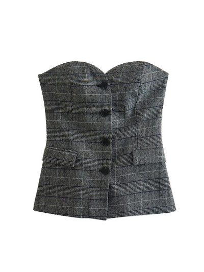 Kumsvag Γυναικεία φθινοπωρινά σορτς Κοστούμια 2 τεμαχίων Σετ 2022 Casual καρό σορτς Φούστες και σακάκια Γυναικεία Κομψά Κοστούμια OL