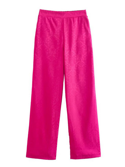 Kumsvag 2022 Φθινοπωρινά γυναικεία παντελόνια σετ 2 τεμαχίων Fashion Solid Jacquard Blazers Παλτό και παντελόνι Γυναικεία Κομψά Ρούχα OL