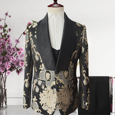Thorndike 2020 Costum pentru bărbați nou 3 piese smoking Slim Fit roșu cafea albastru pentru rochie de mireasă costume blazer pantalon și vestă